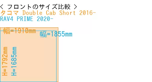 #タコマ Double Cab Short 2016- + RAV4 PRIME 2020-